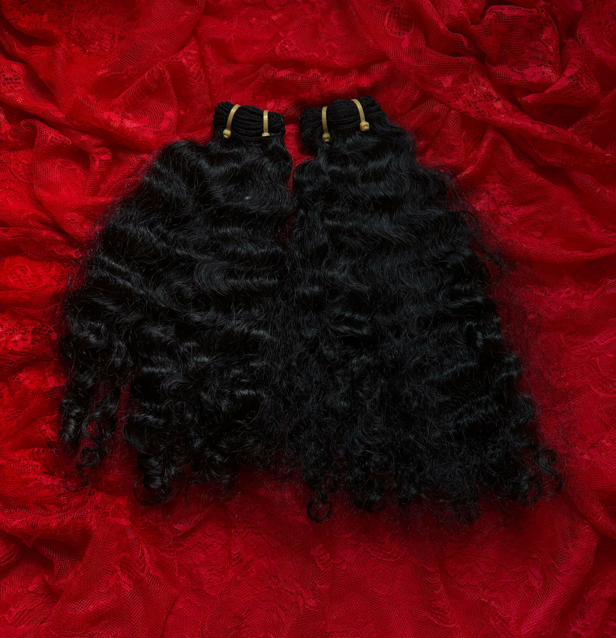 hair extension  indian curly 16